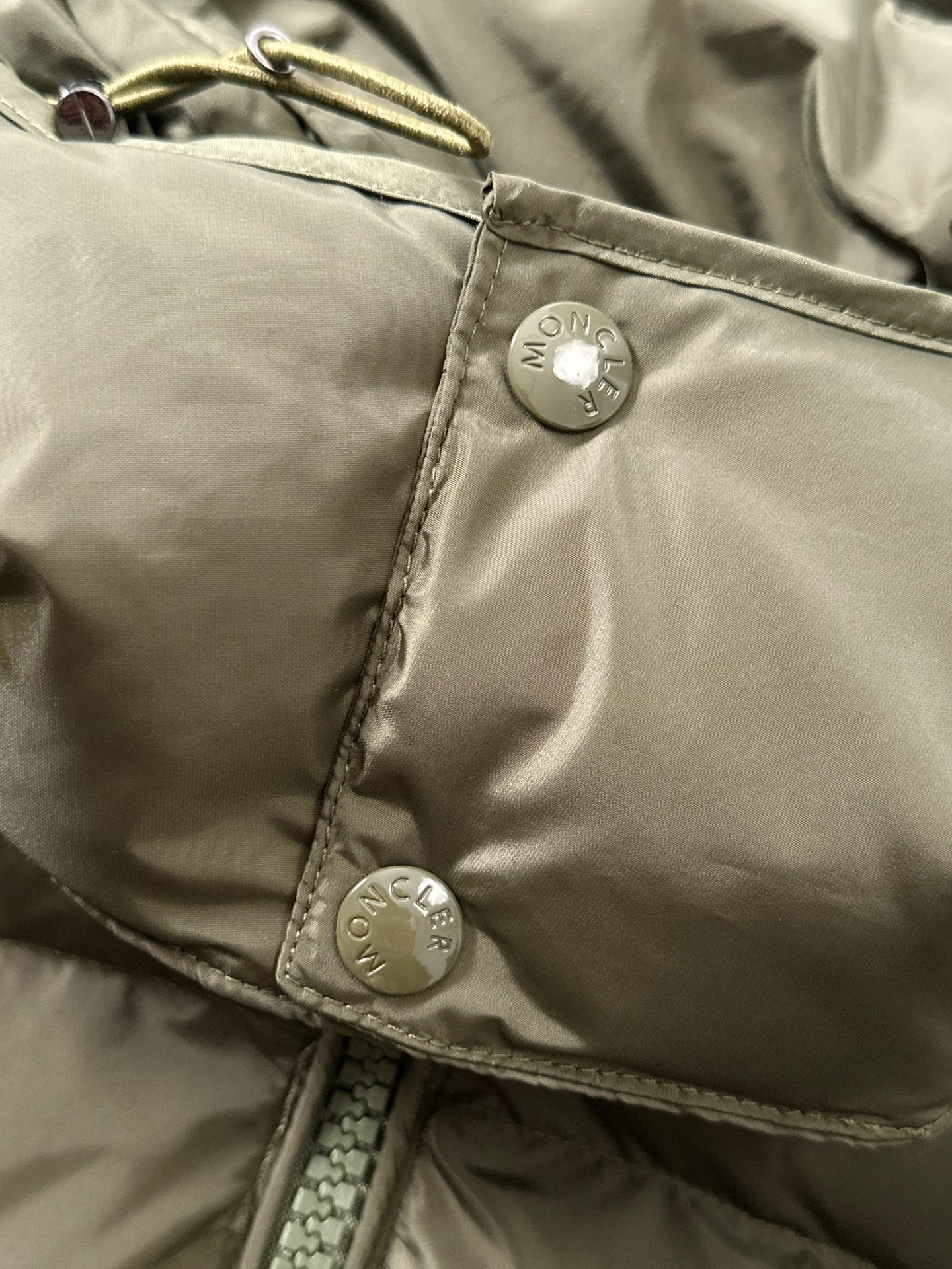 Moncler Couple Down Jacket White Duck Down Black Couple Style S-m-l