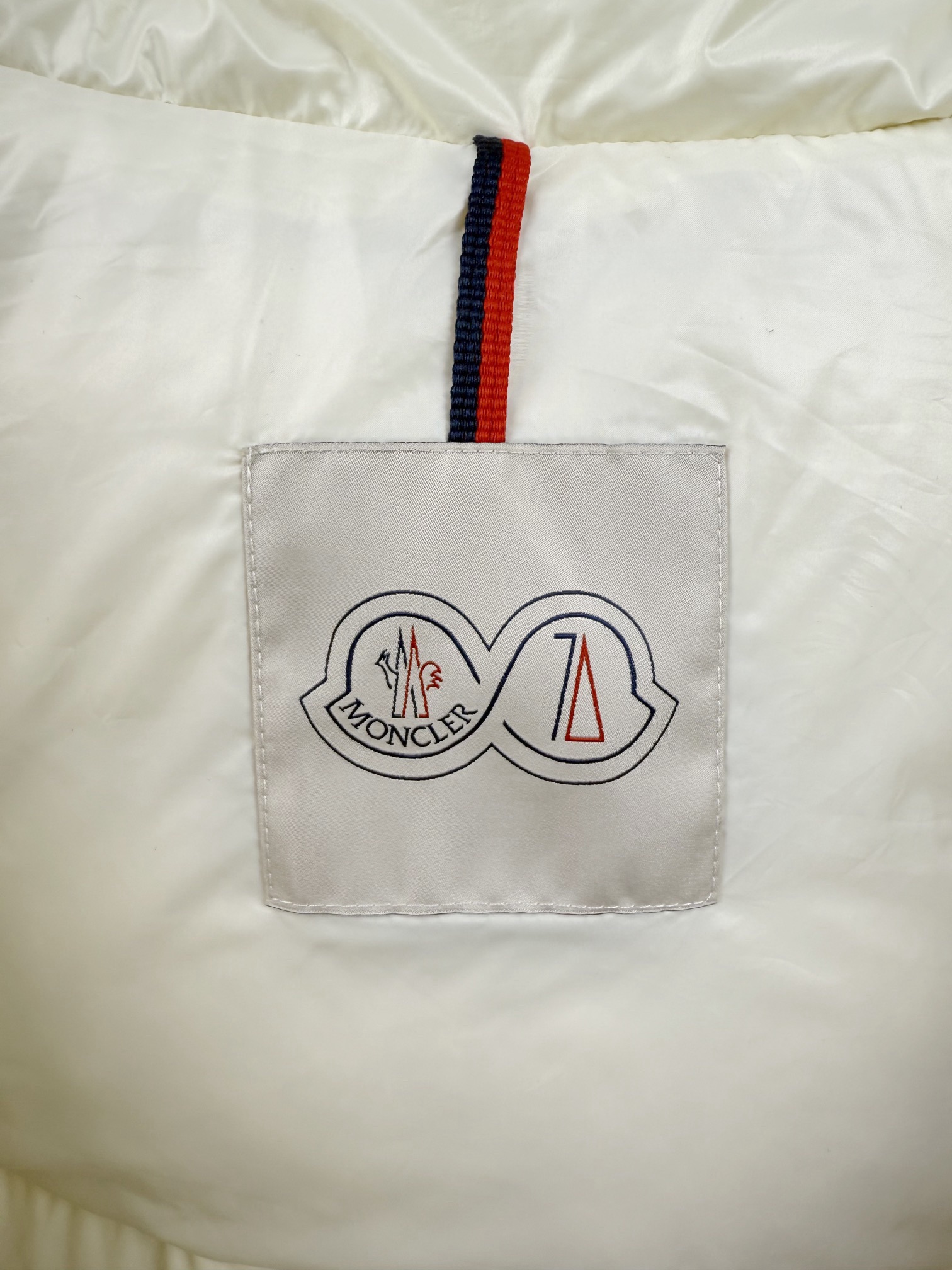 Moncler Down Jacket White Duck Down Black M-l-xl