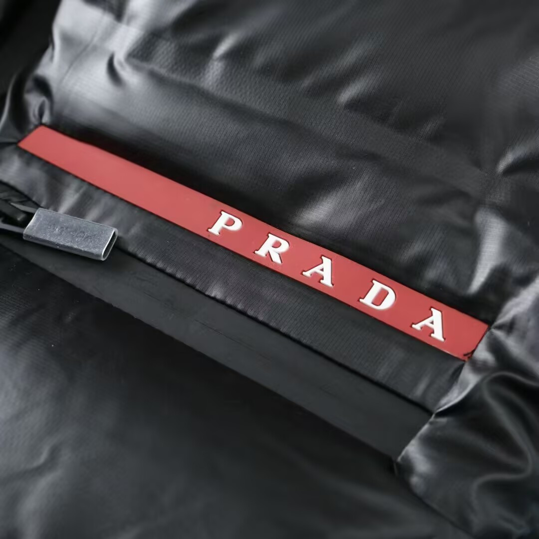 Prada Couple Vest Goose Down Hooded S-m-l-xl-xxl