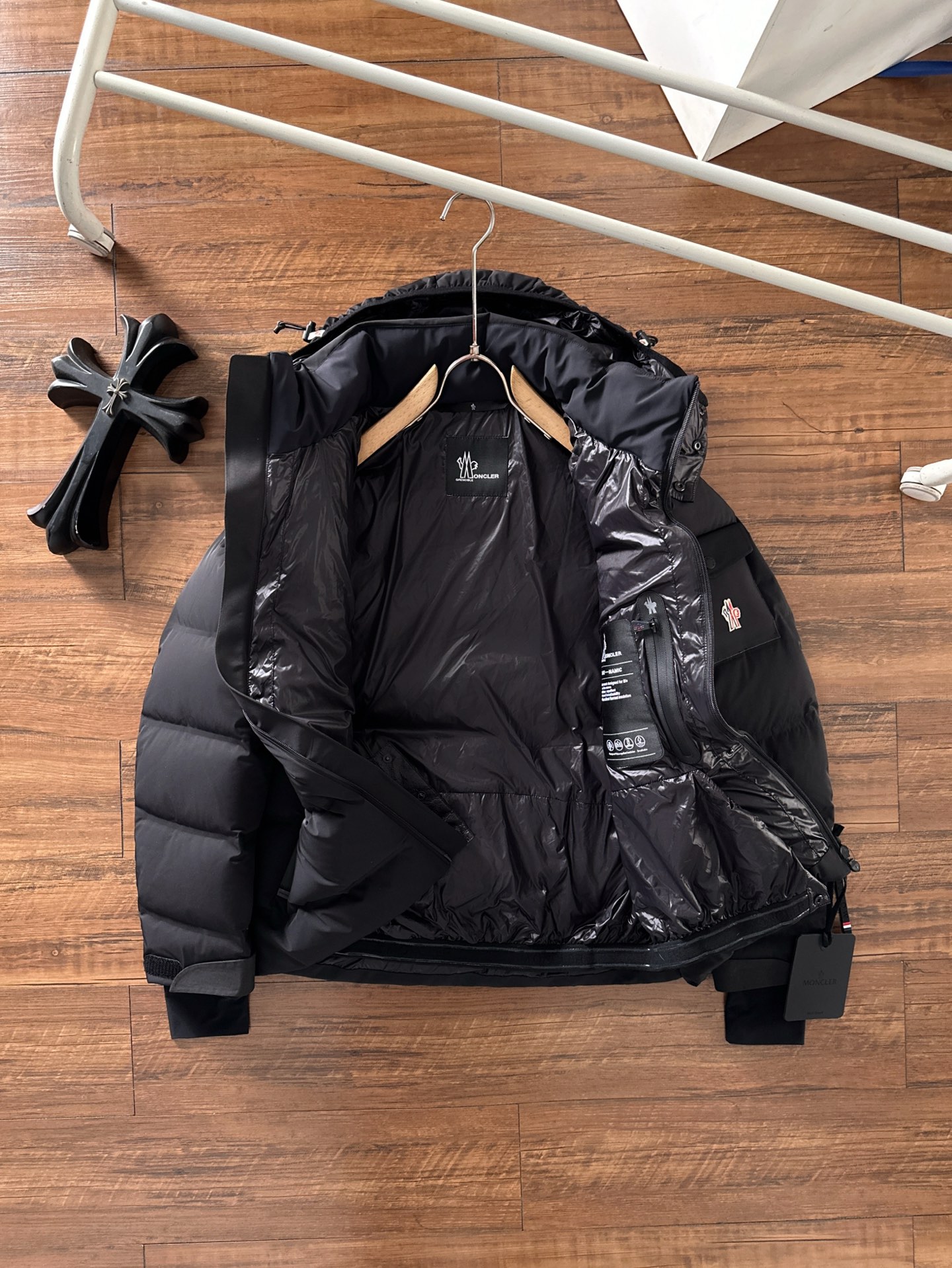 Moncler Male Jacket Knitted Black S-m-l