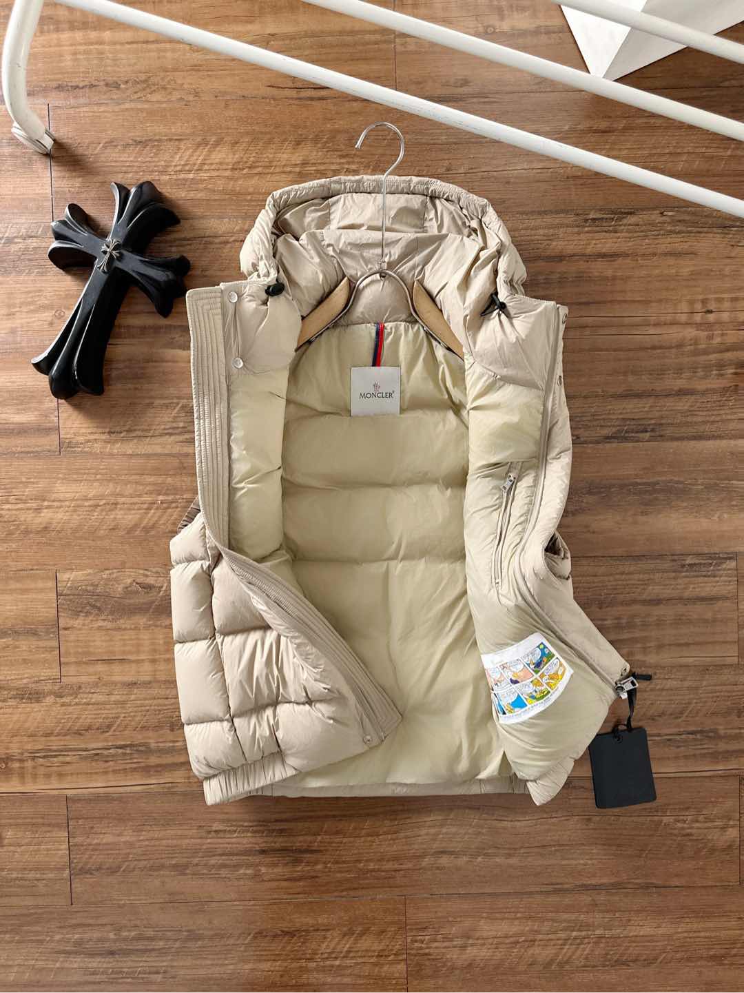 Moncler Down Vest Black S-m-l-xl