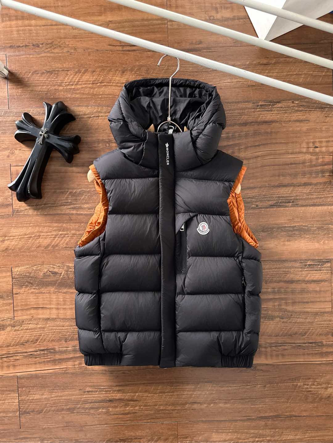 Moncler Down Vest Black S-m-l-xl