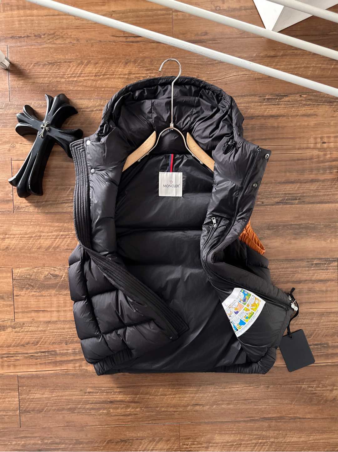 Moncler Down Vest Black S-m-l-xl