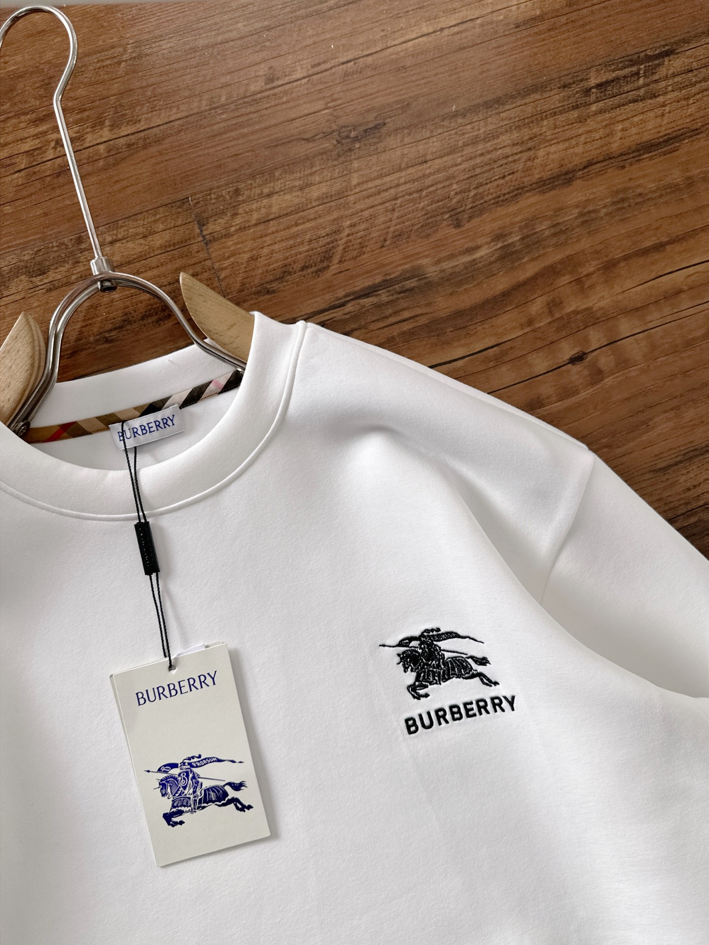 Burberry Hoodie Cotton Black S-m-l-xl