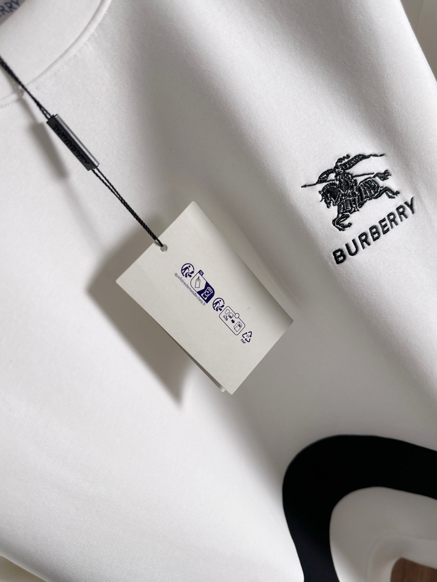 Burberry Hoodie Cotton Black S-m-l-xl