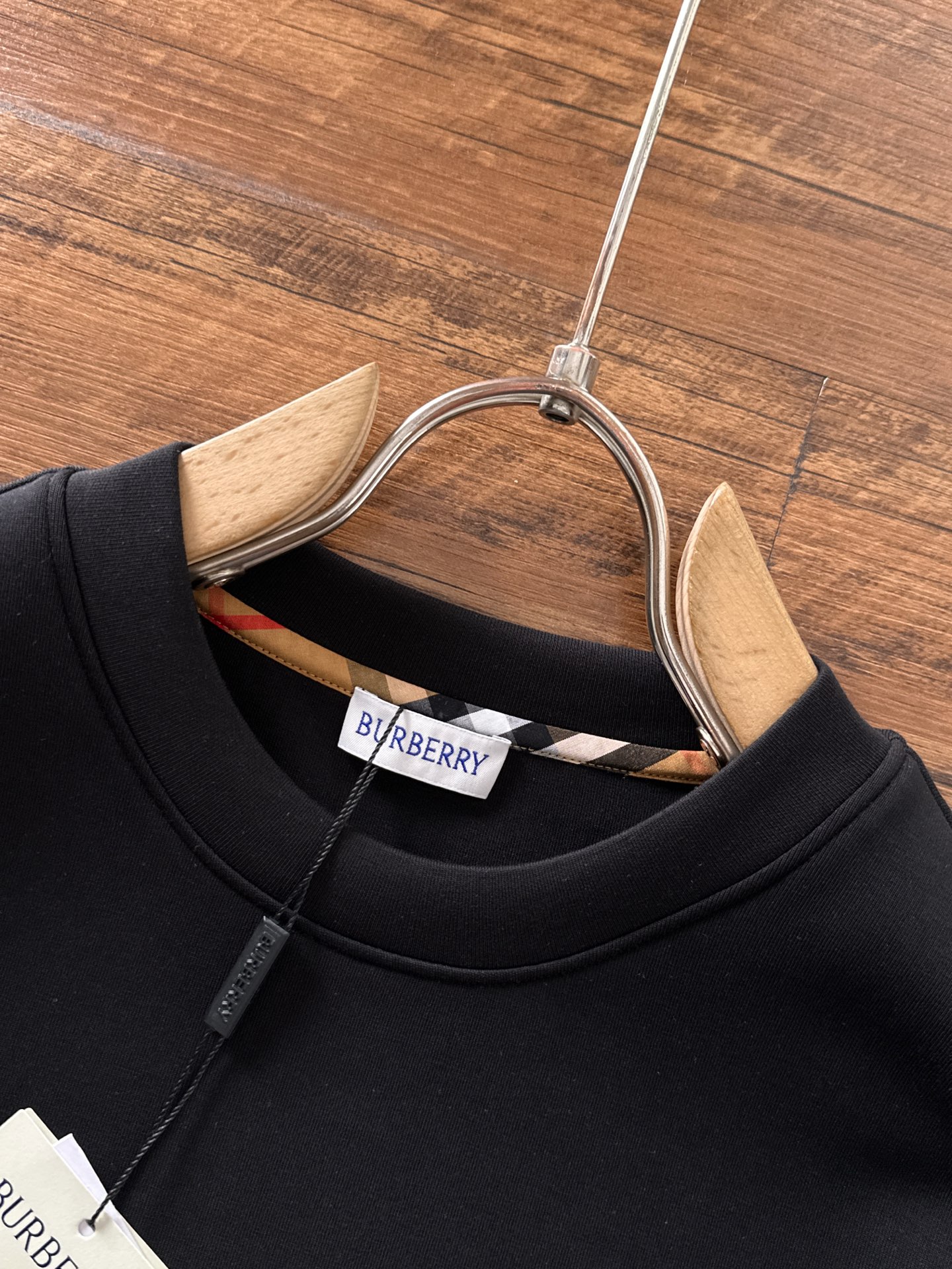 Burberry Hoodie Cotton Black S-m-l-xl