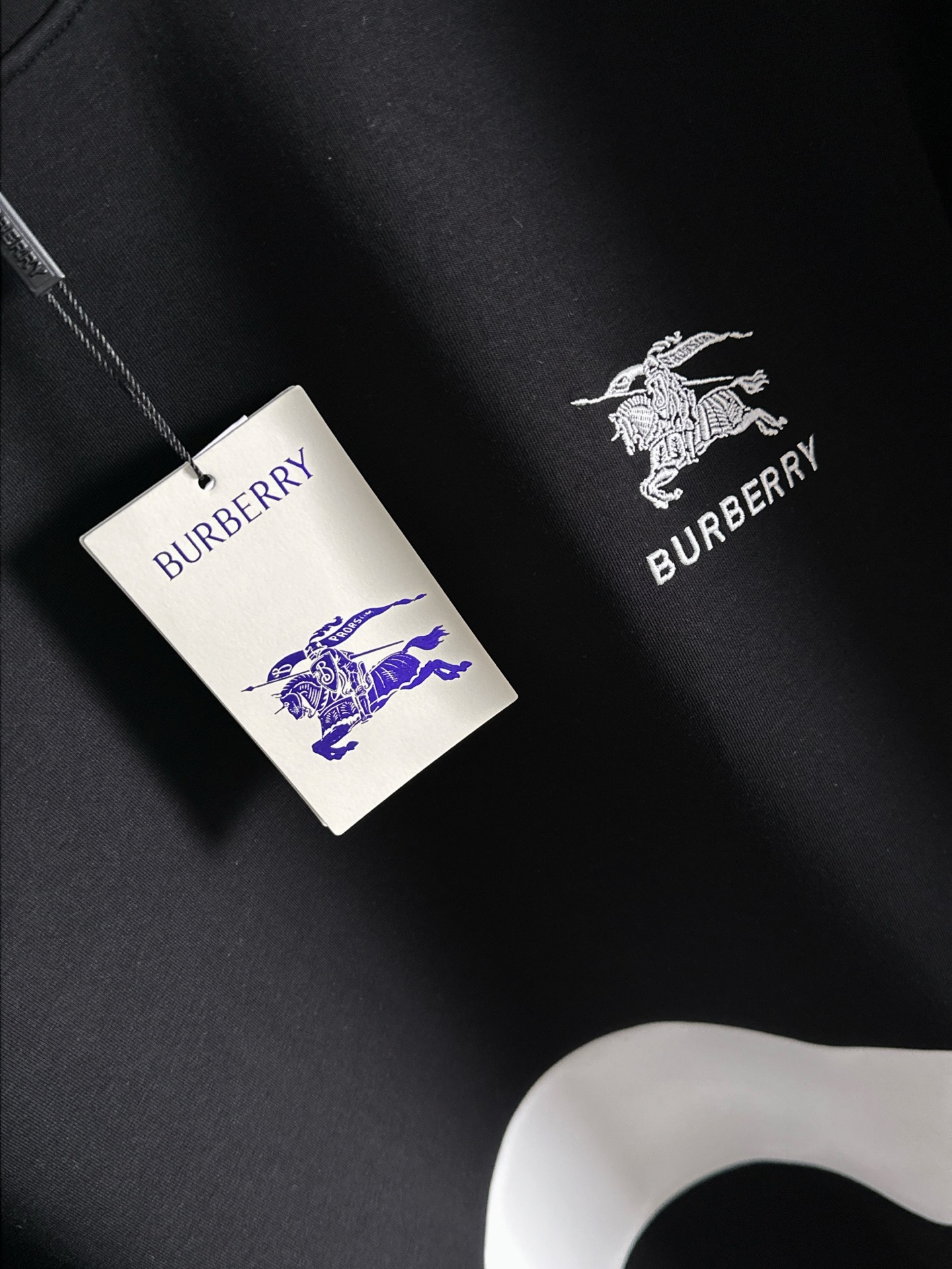 Burberry Hoodie Cotton Black S-m-l-xl