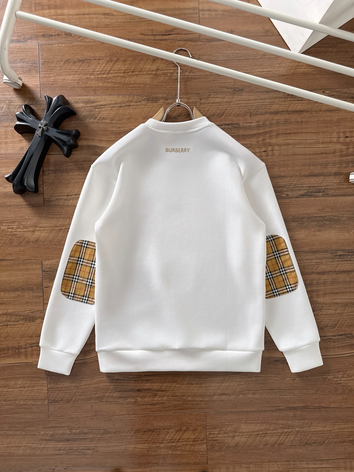 Burberry Hoodie Cotton Black S-m-l-xl