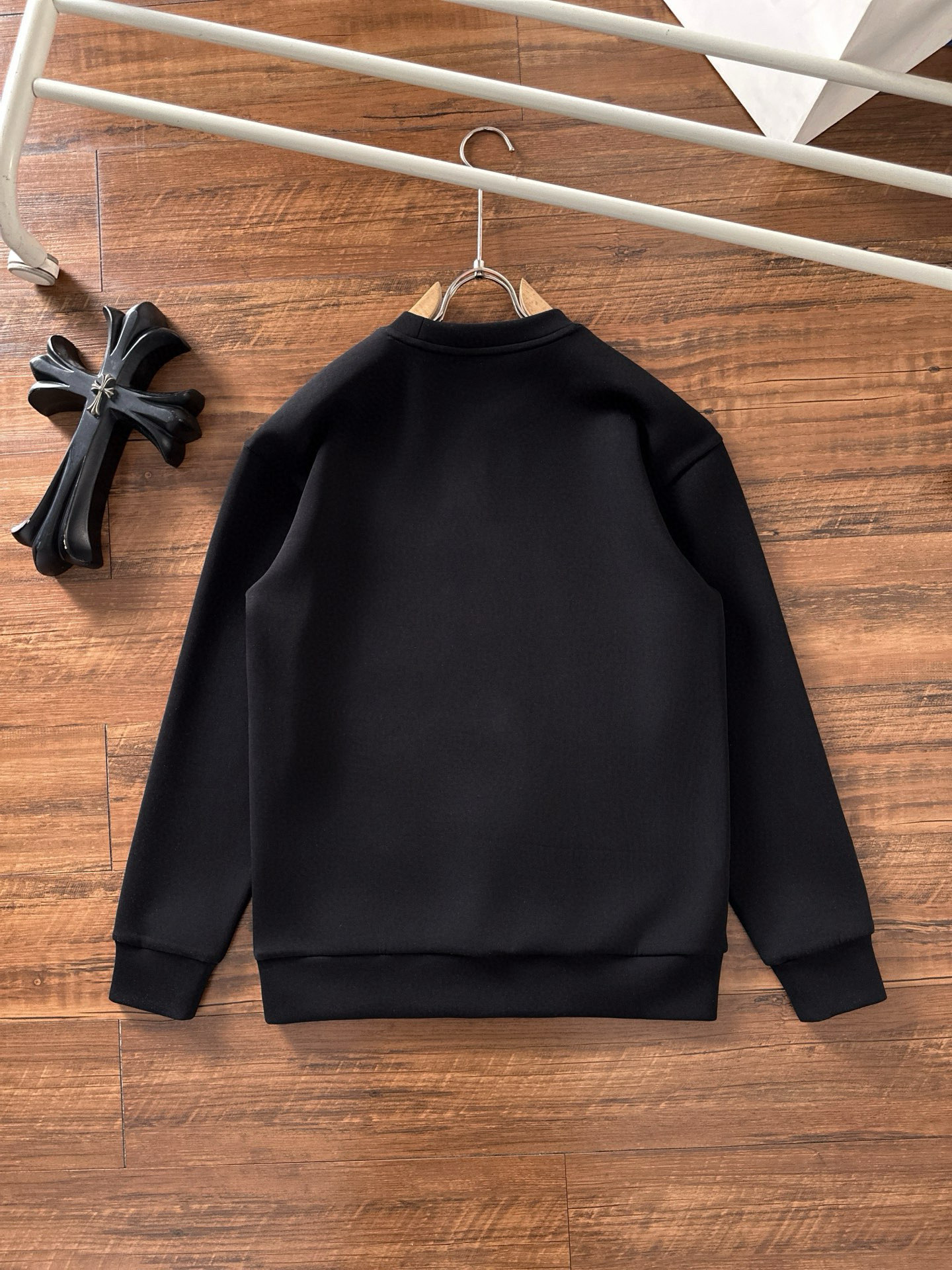 Dior Male Hoodie Cotton Black Printed S-m-l-xl