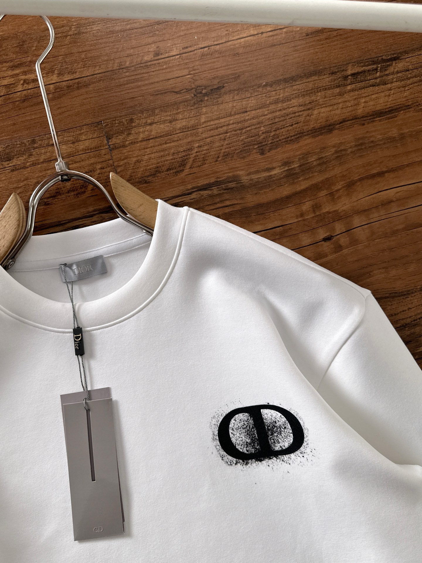 Dior Male Hoodie Cotton Black Printed S-m-l-xl