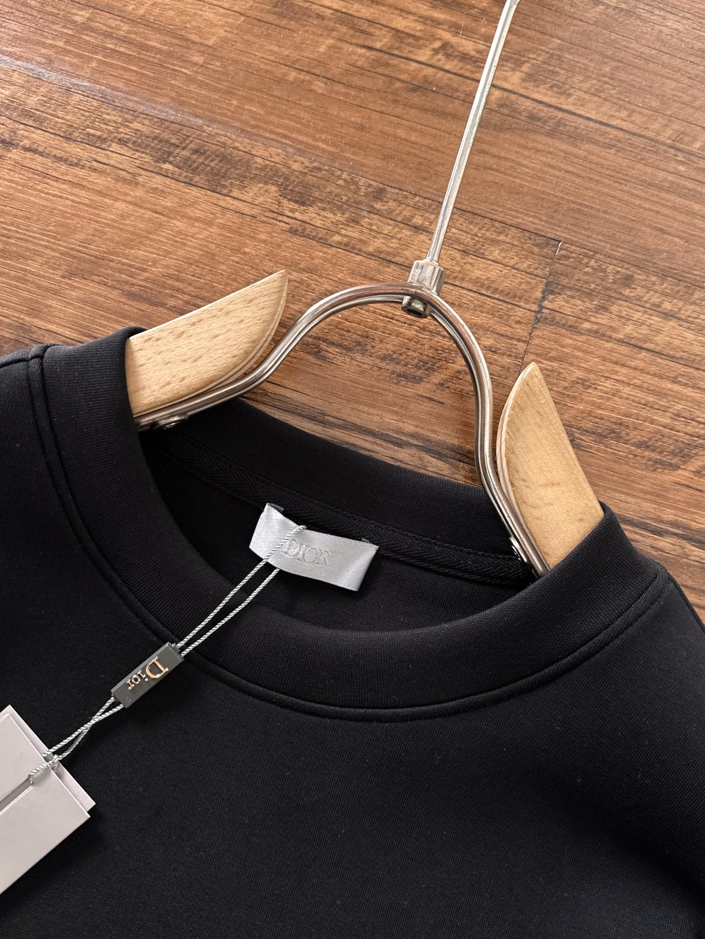 Dior Male Hoodie Cotton Black Printed S-m-l-xl