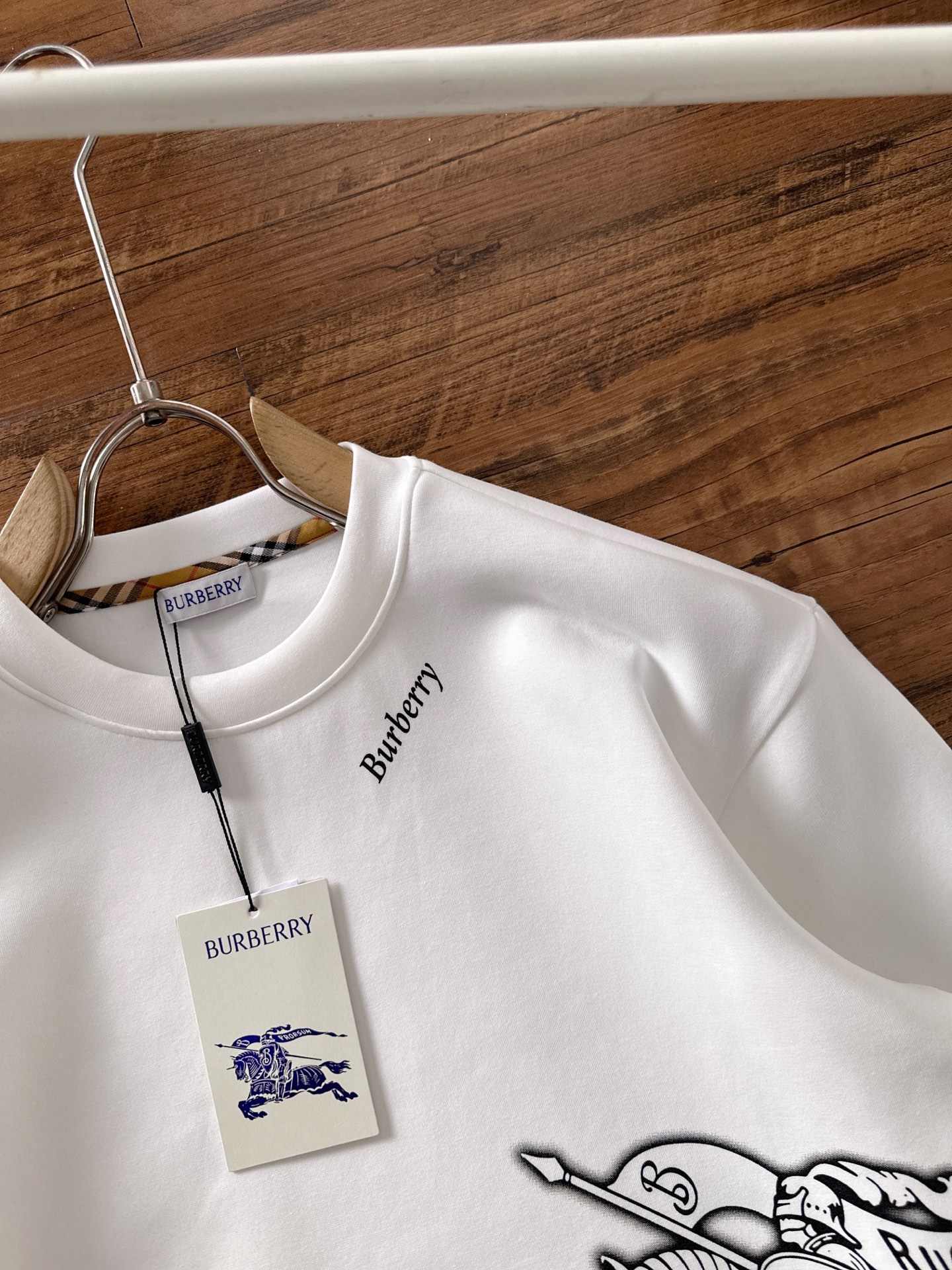 Burberry Hoodie Cotton Black S-m-l-xl