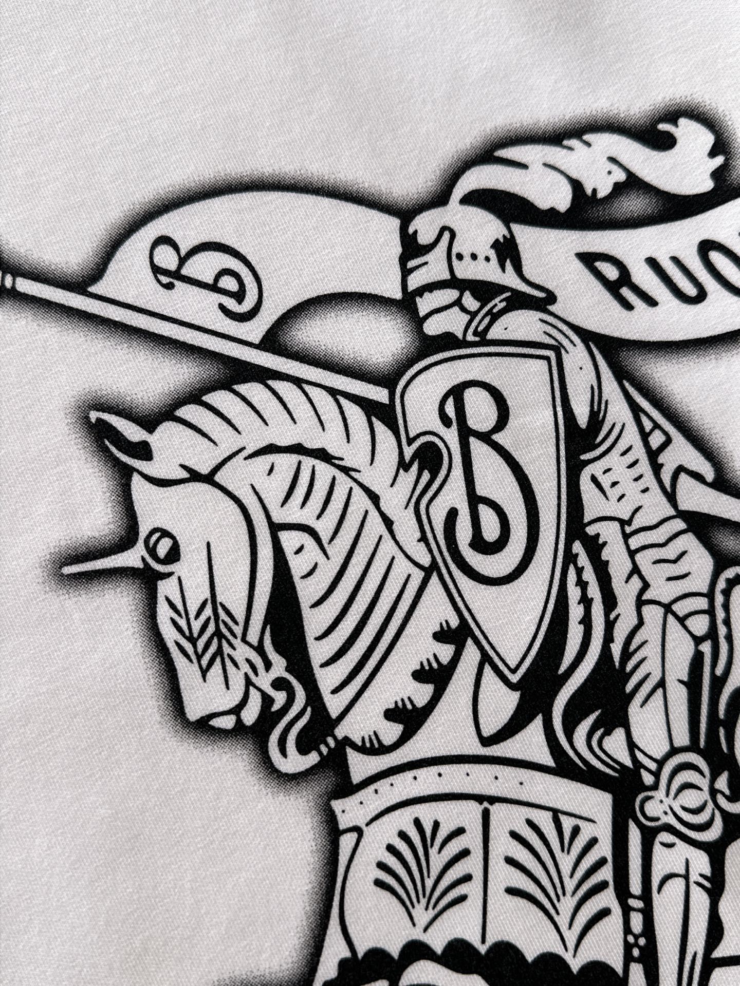 Burberry Hoodie Cotton Black S-m-l-xl