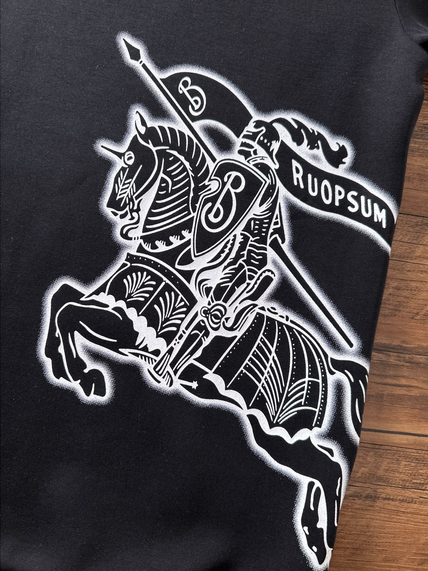 Burberry Hoodie Cotton Black S-m-l-xl