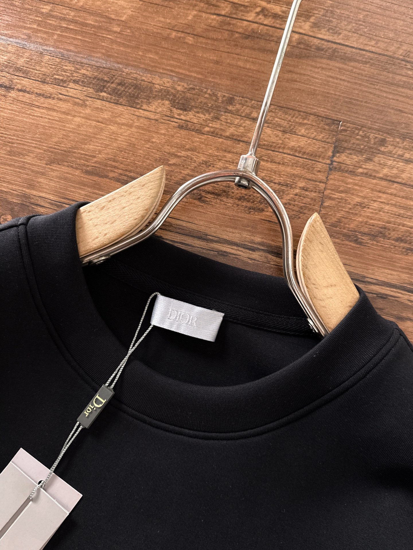 Dior Male Hoodie Cotton Black Printed S-m-l-xl