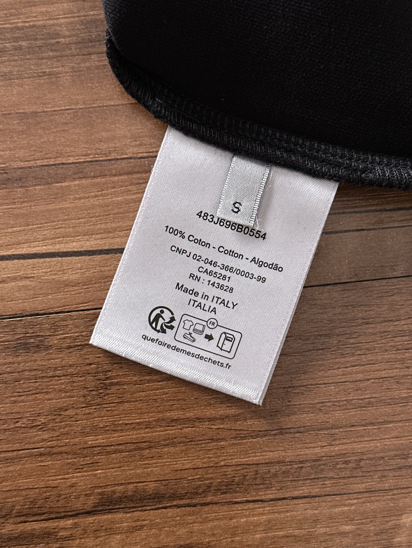 Dior Male Hoodie Cotton Black Printed S-m-l-xl