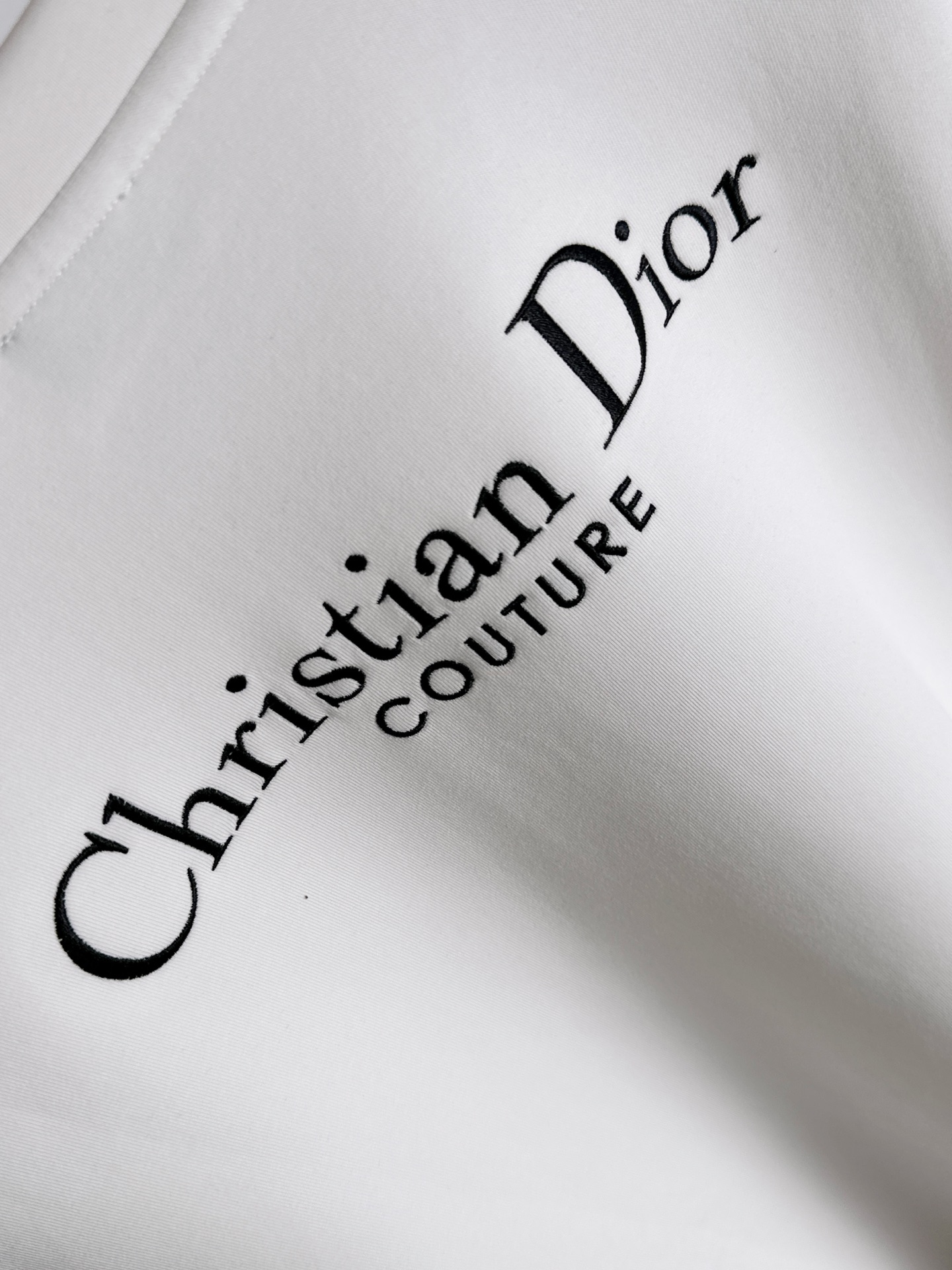 Dior Couple Hoodie Cotton Black S-m-l-xl