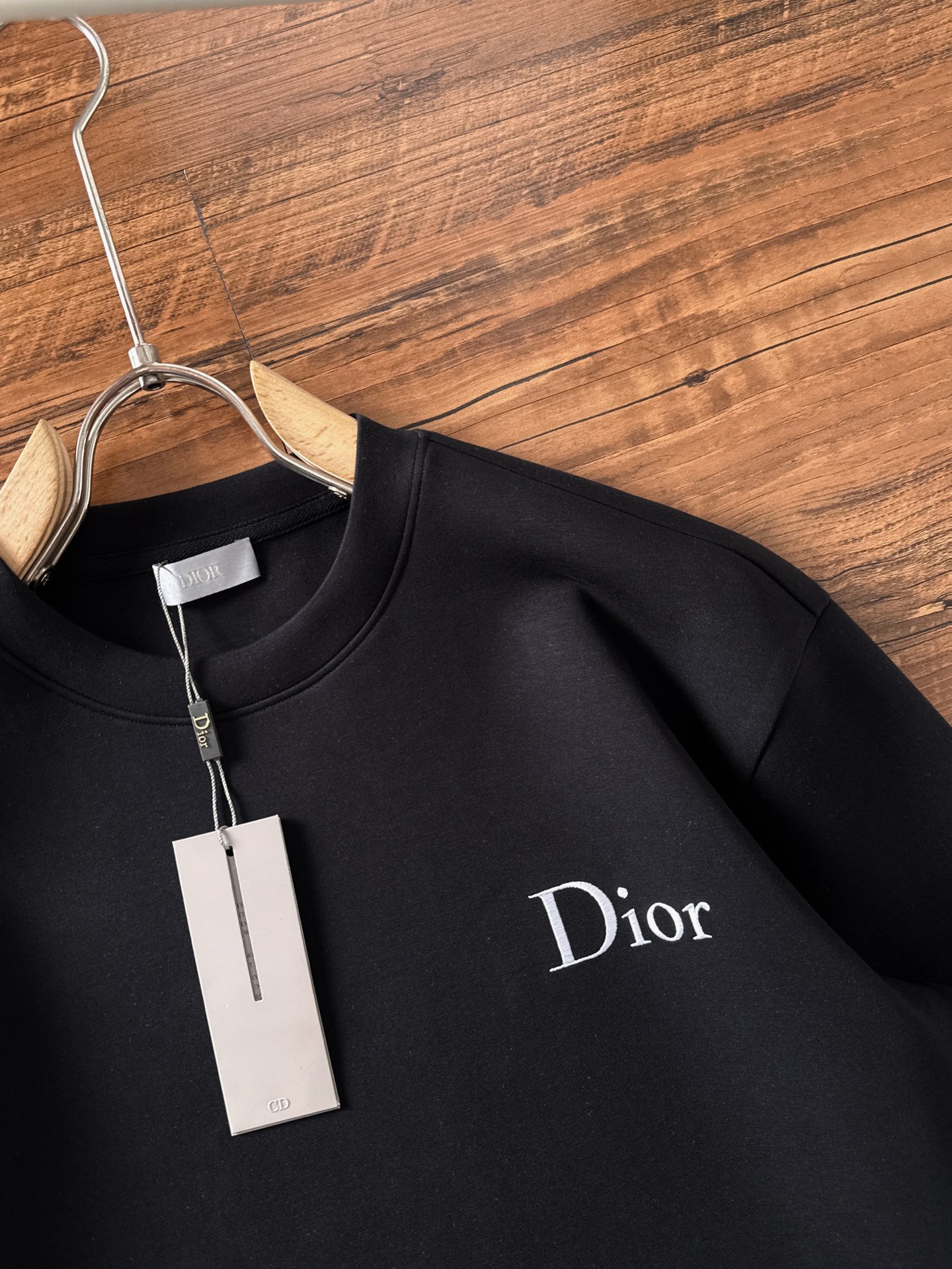 Dior Couple Hoodie Cotton Black S-m-l-xl