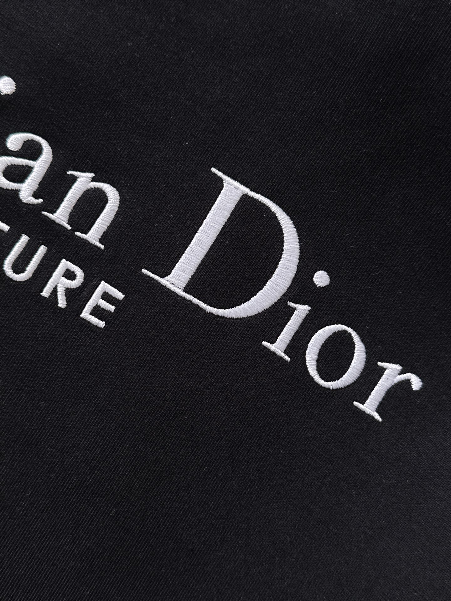 Dior Couple Hoodie Cotton Black S-m-l-xl