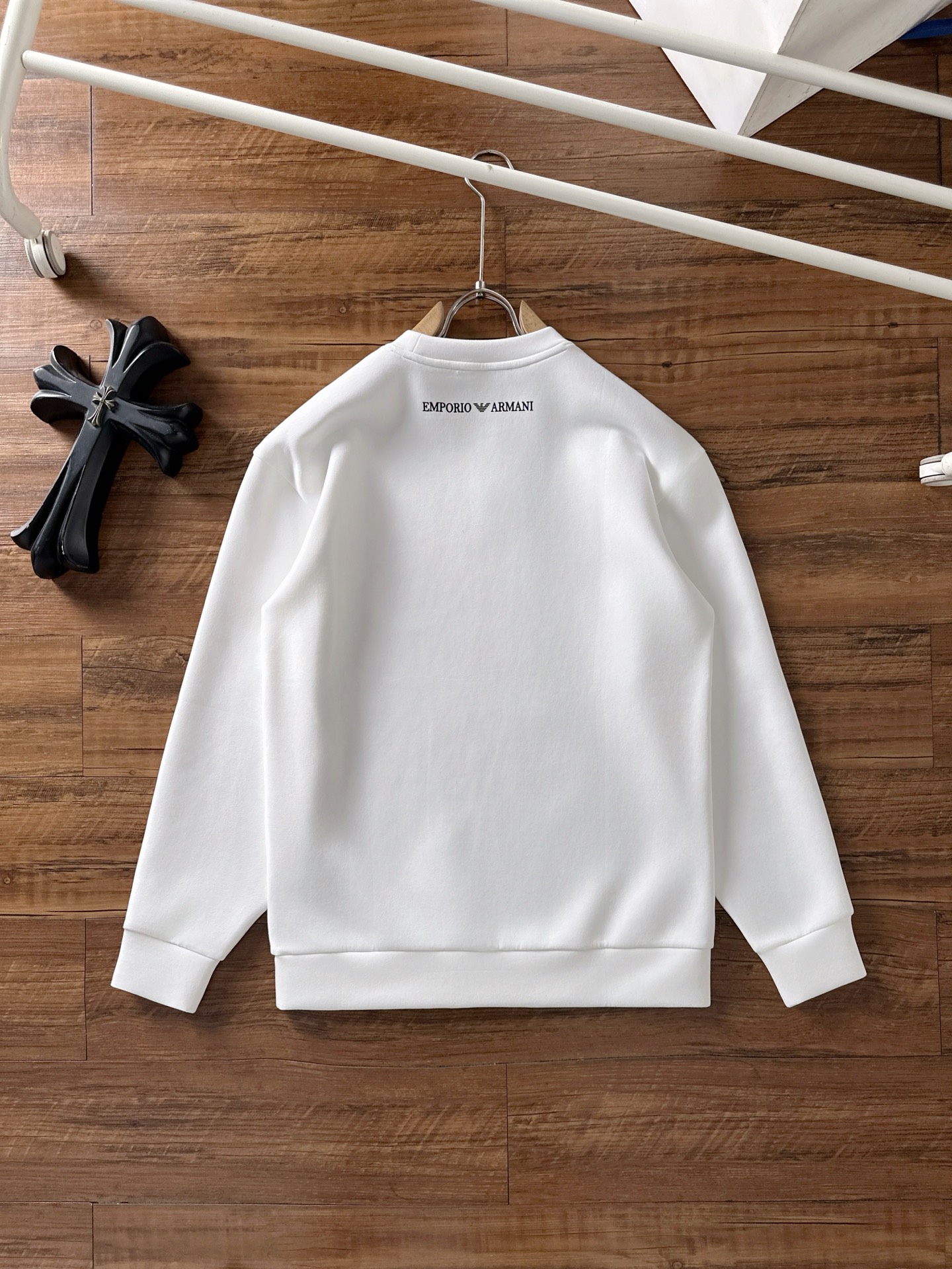 Armani Couple Hoodie Cotton Black S-m-l-xl