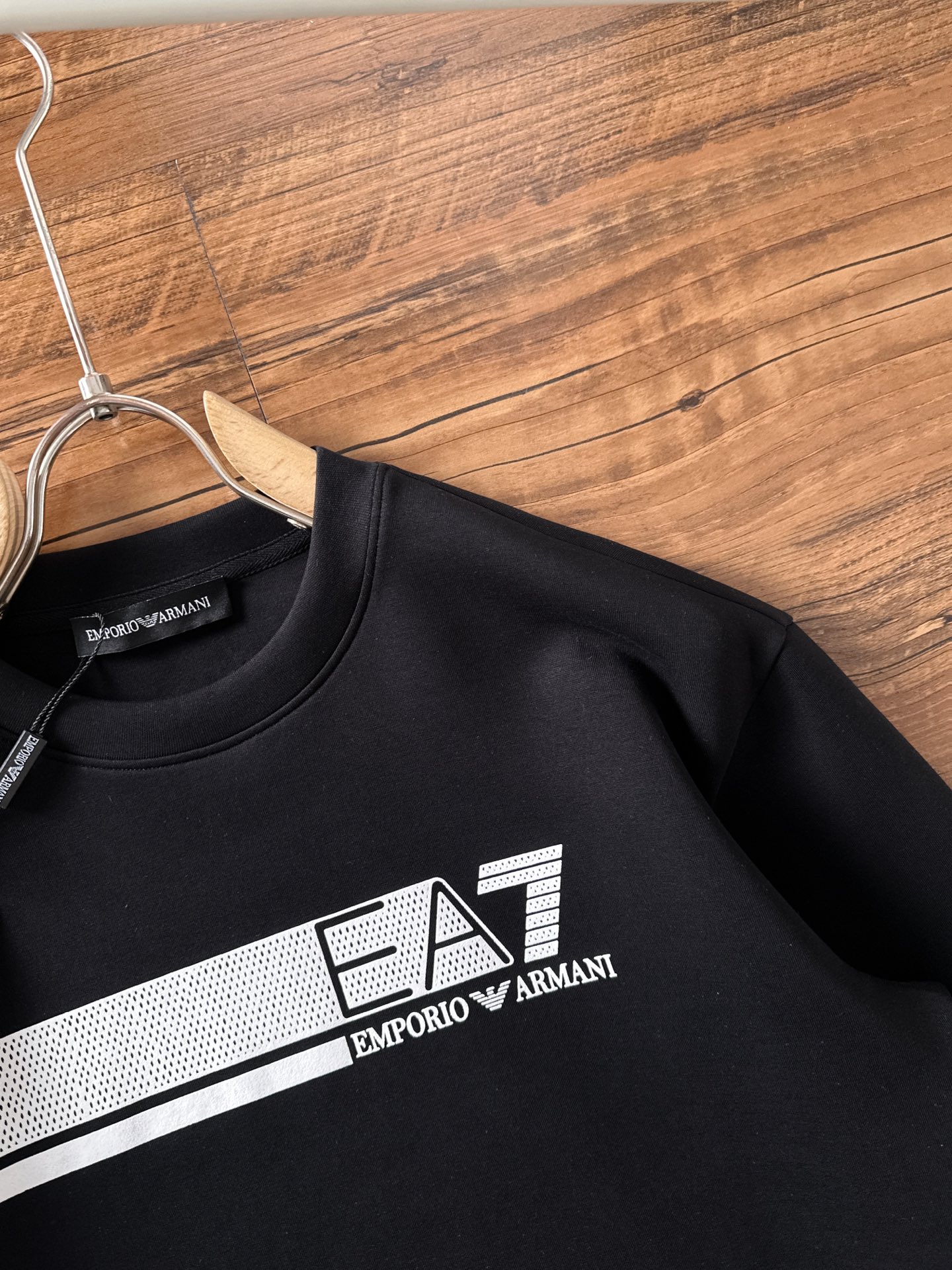 Armani Couple Hoodie Cotton Black S-m-l-xl