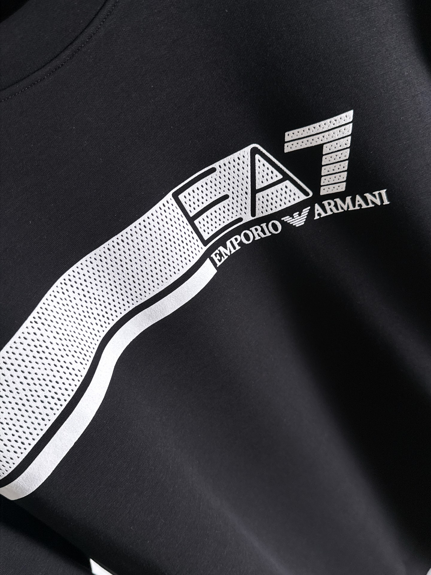 Armani Couple Hoodie Cotton Black S-m-l-xl