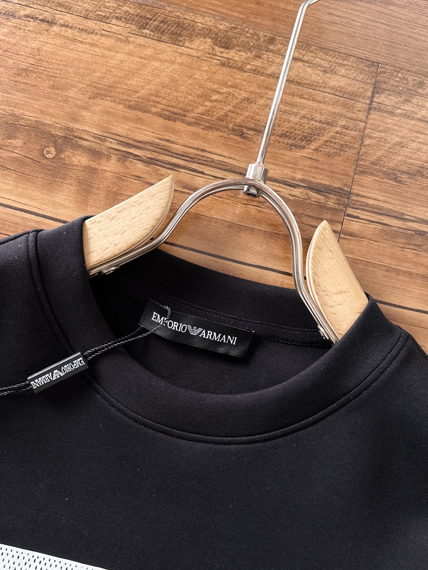 Armani Couple Hoodie Cotton Black S-m-l-xl