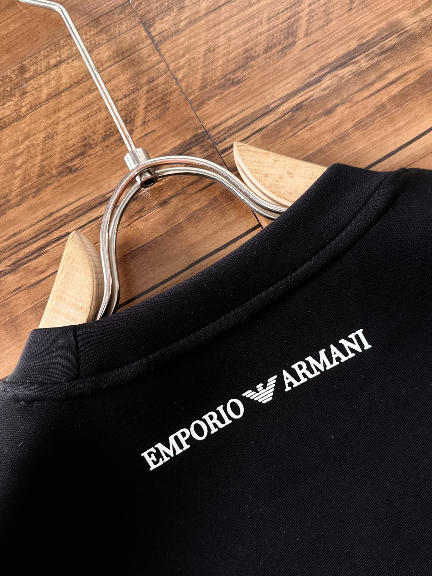 Armani Couple Hoodie Cotton Black S-m-l-xl
