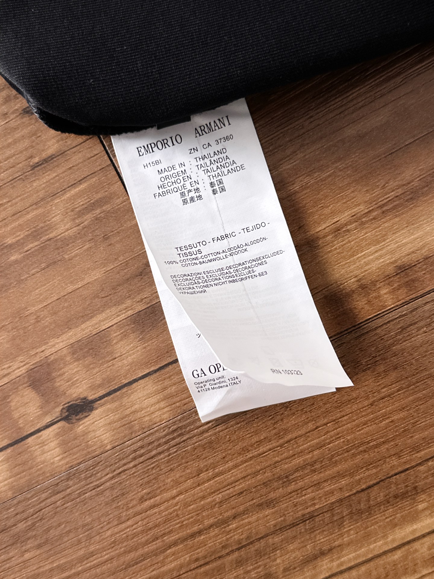 Armani Couple Hoodie Cotton Black S-m-l-xl