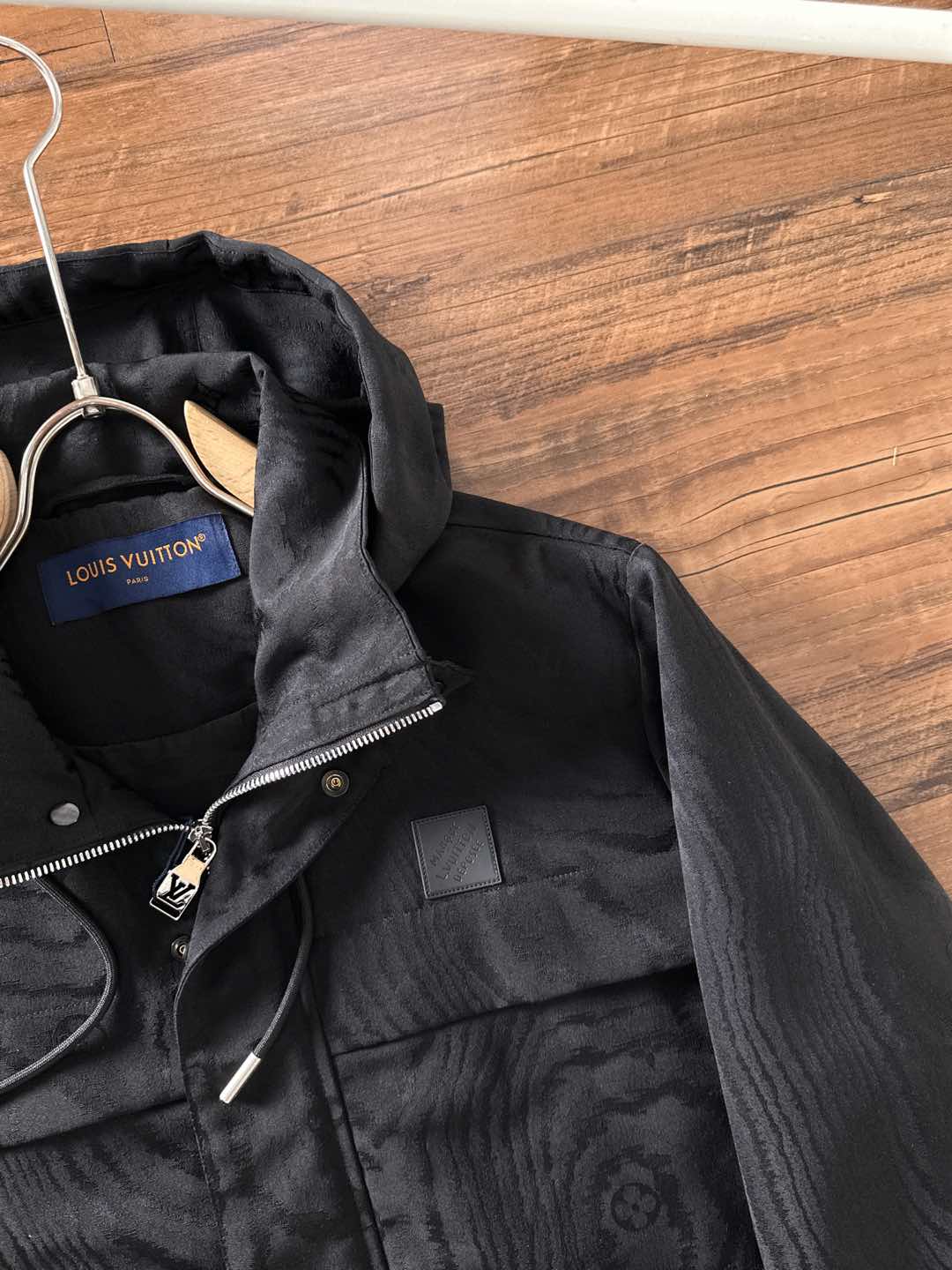 Louis Vuitton Male Jacket Black Couple Style S-m-l-xl