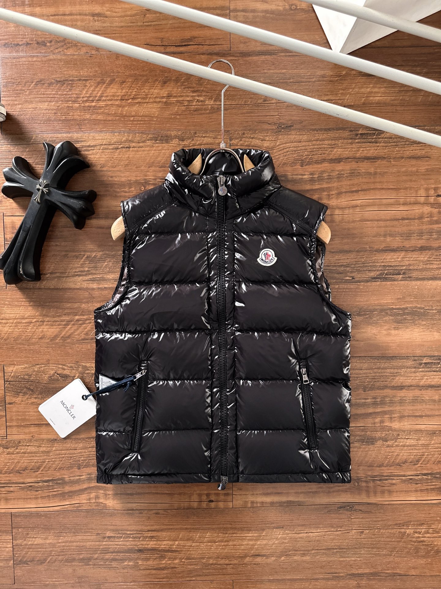 Moncler Male Down Vest Hooded S-m-l