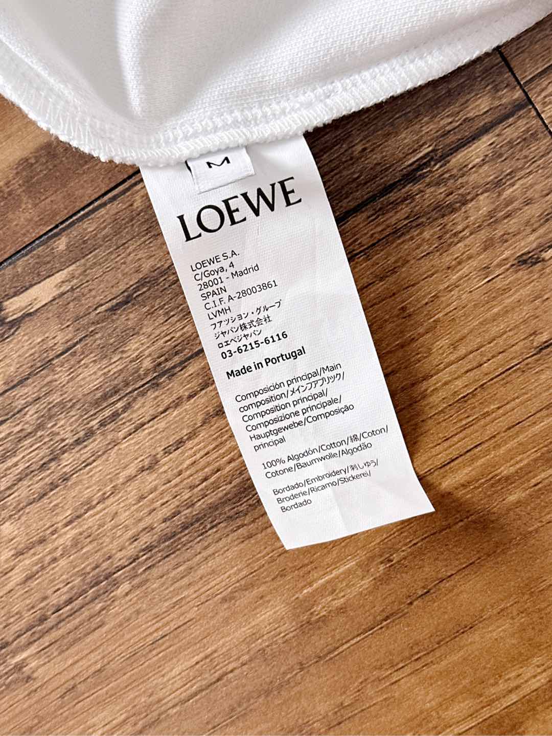 Loewe Basic Clothing Cotton M-l-xl