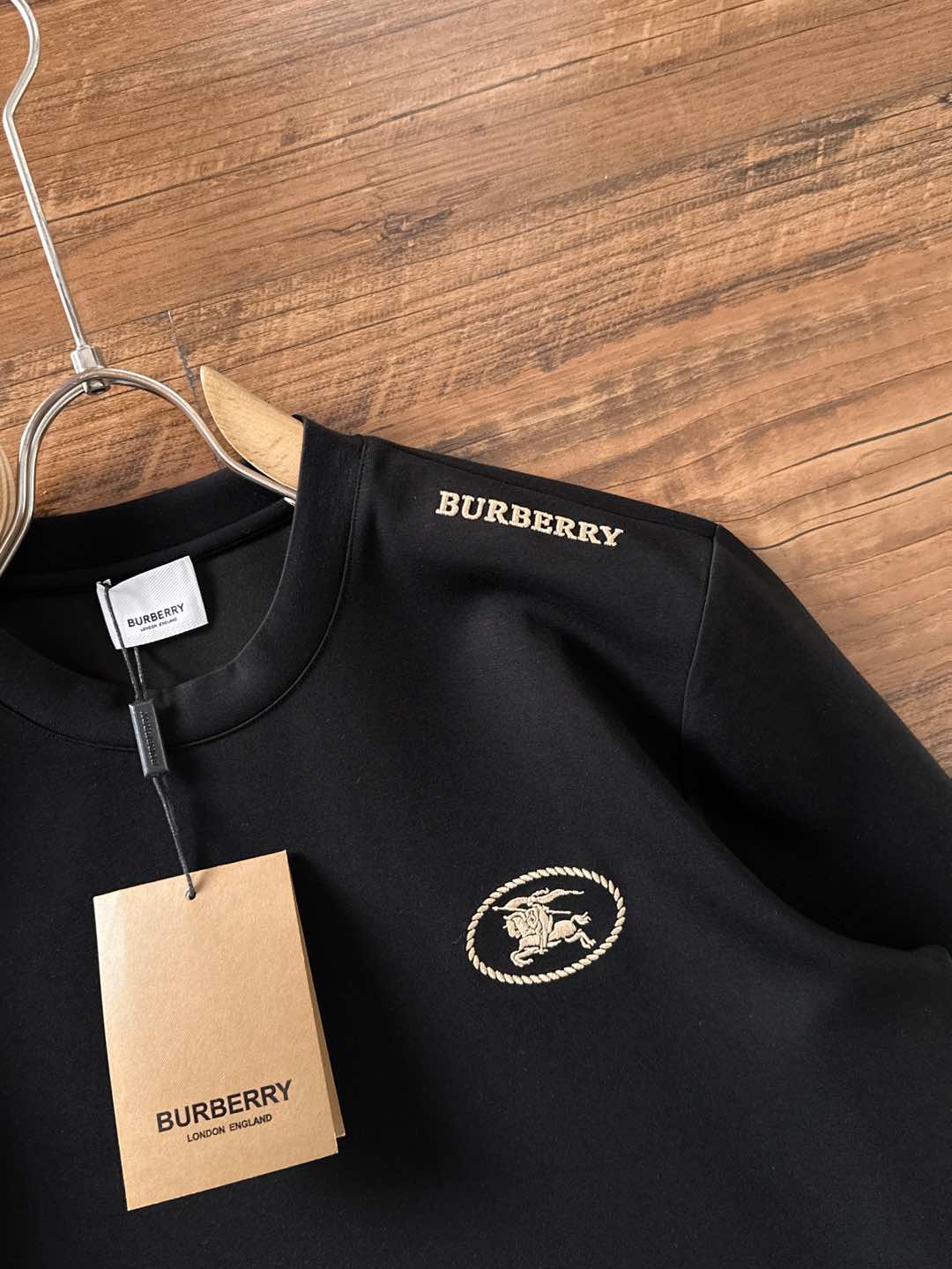 Burberry Couple Hoodie Cotton Black S-m-l-xl-xxl