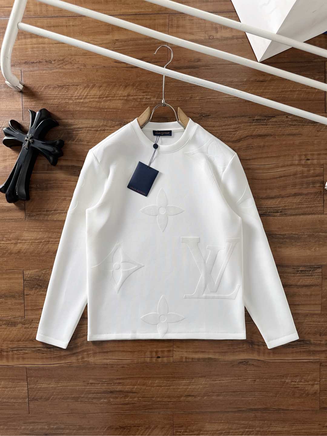 Louis Vuitton Couple Hoodie Cotton Black S-m-l-xl-xxl