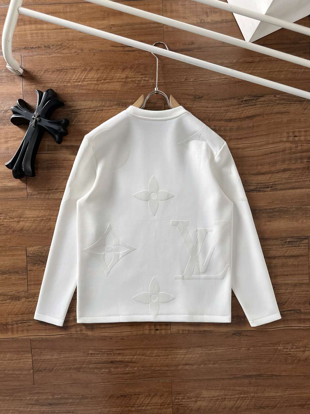 Louis Vuitton Couple Hoodie Cotton Black S-m-l-xl-xxl