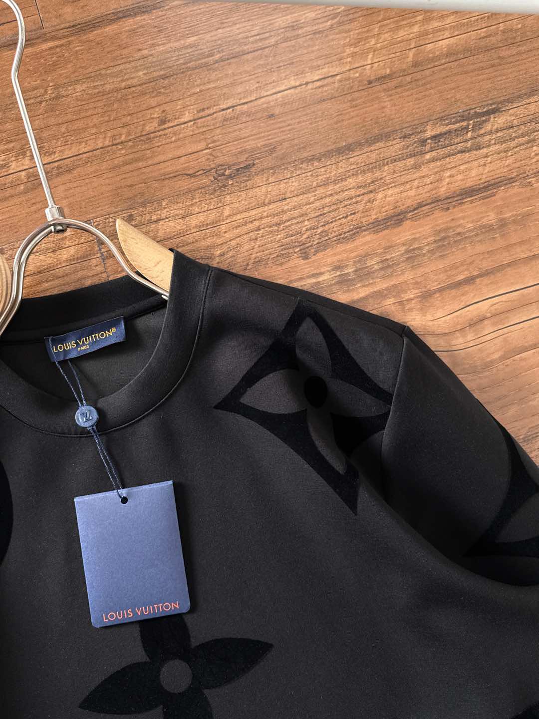 Louis Vuitton Couple Hoodie Cotton Black S-m-l-xl-xxl