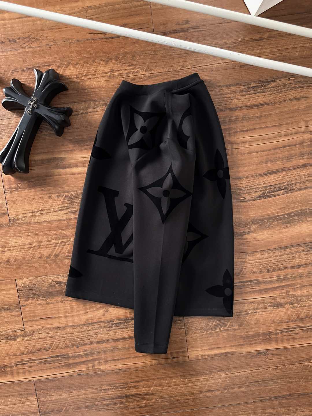 Louis Vuitton Couple Hoodie Cotton Black S-m-l-xl-xxl