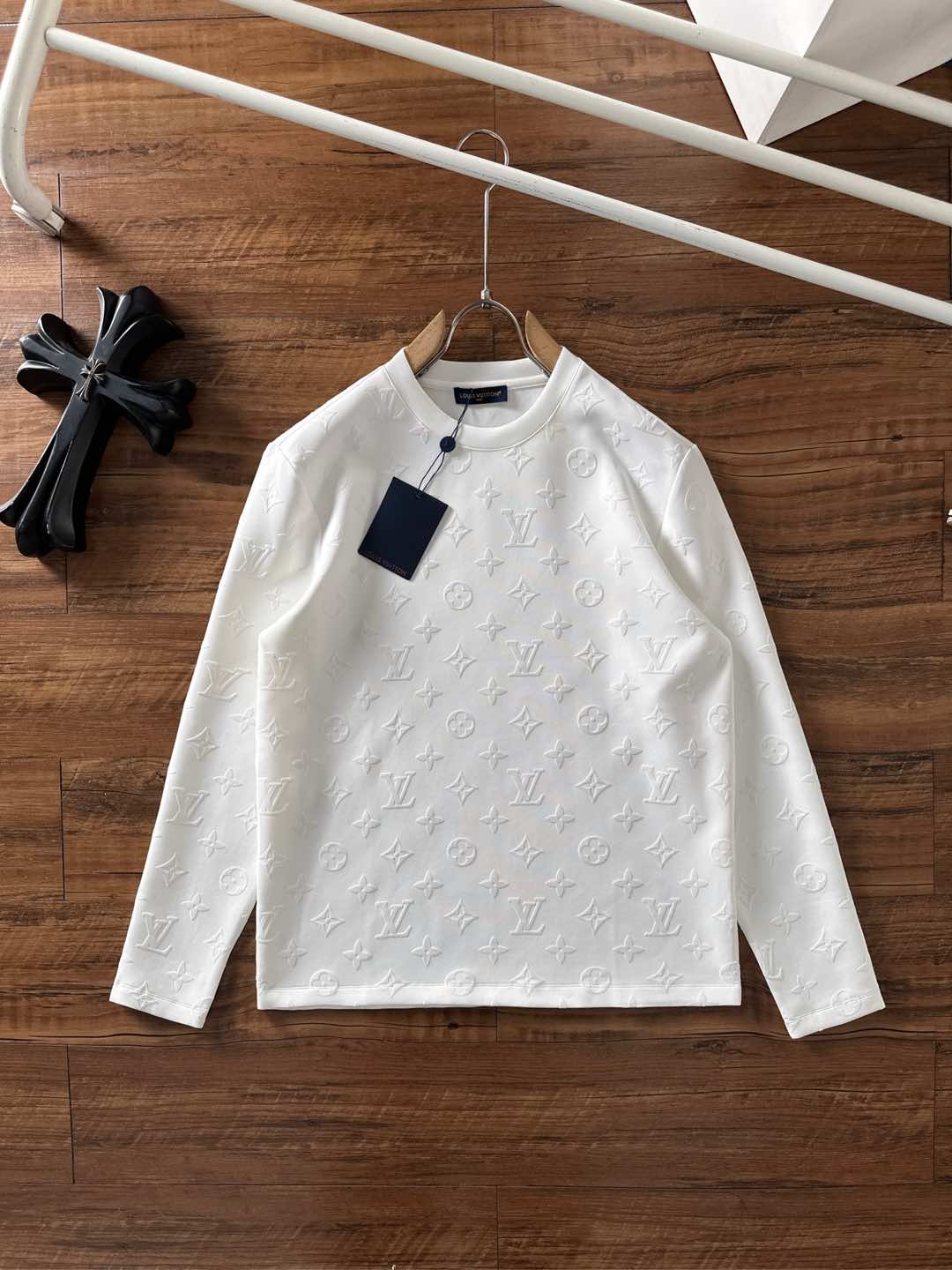 Louis Vuitton Couple Hoodie Cotton Black S-m-l-xl-xxl