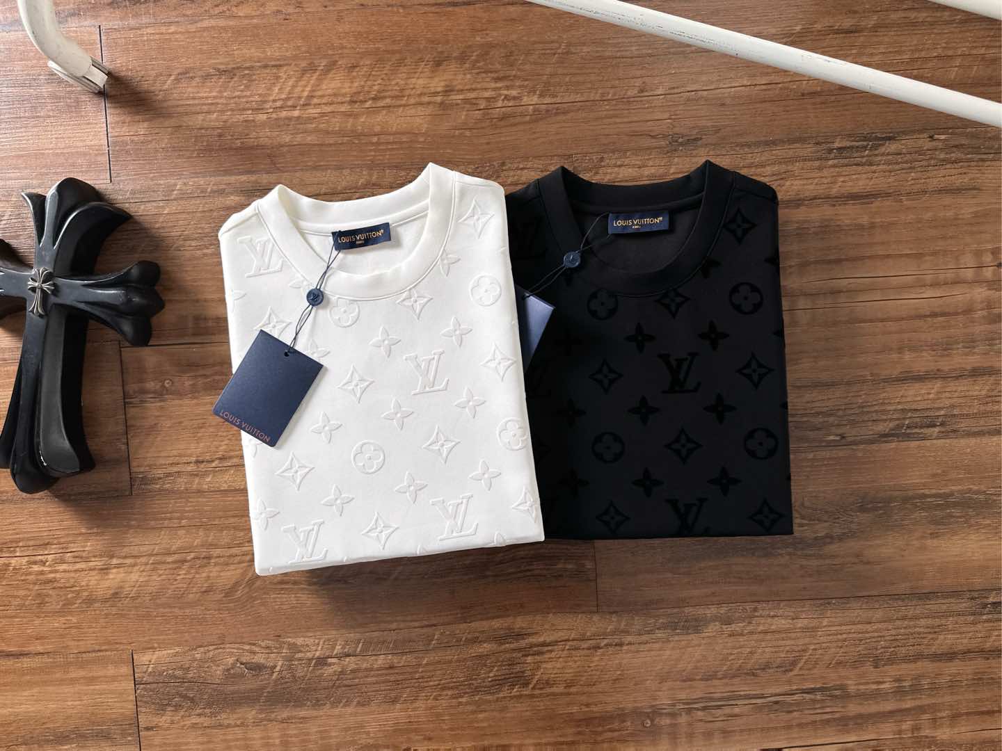 Louis Vuitton Couple Hoodie Cotton Black S-m-l-xl-xxl