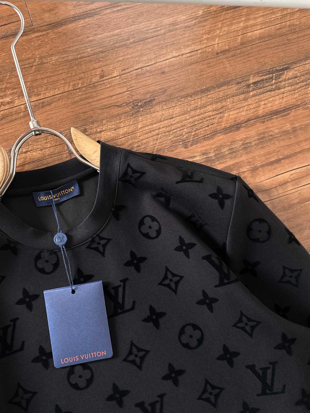 Louis Vuitton Couple Hoodie Cotton Black S-m-l-xl-xxl