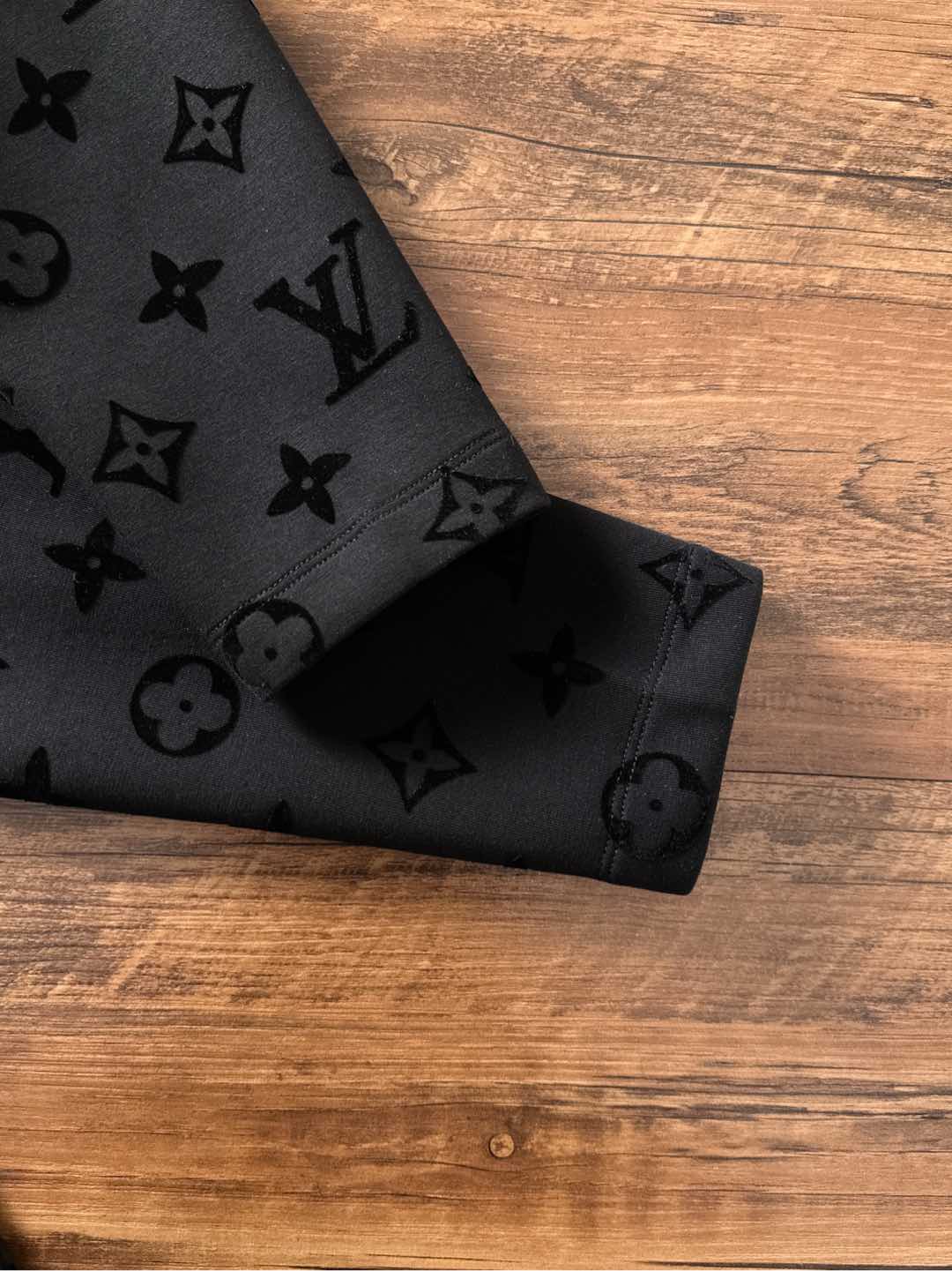 Louis Vuitton Couple Hoodie Cotton Black S-m-l-xl-xxl