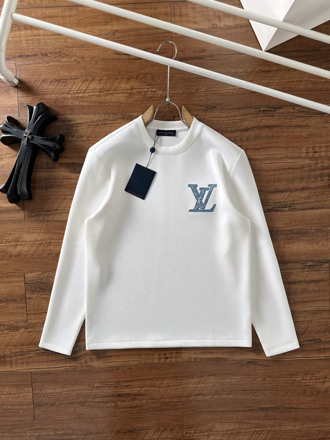 Louis Vuitton Couple Hoodie Cotton Black S-m-l-xl-xxl