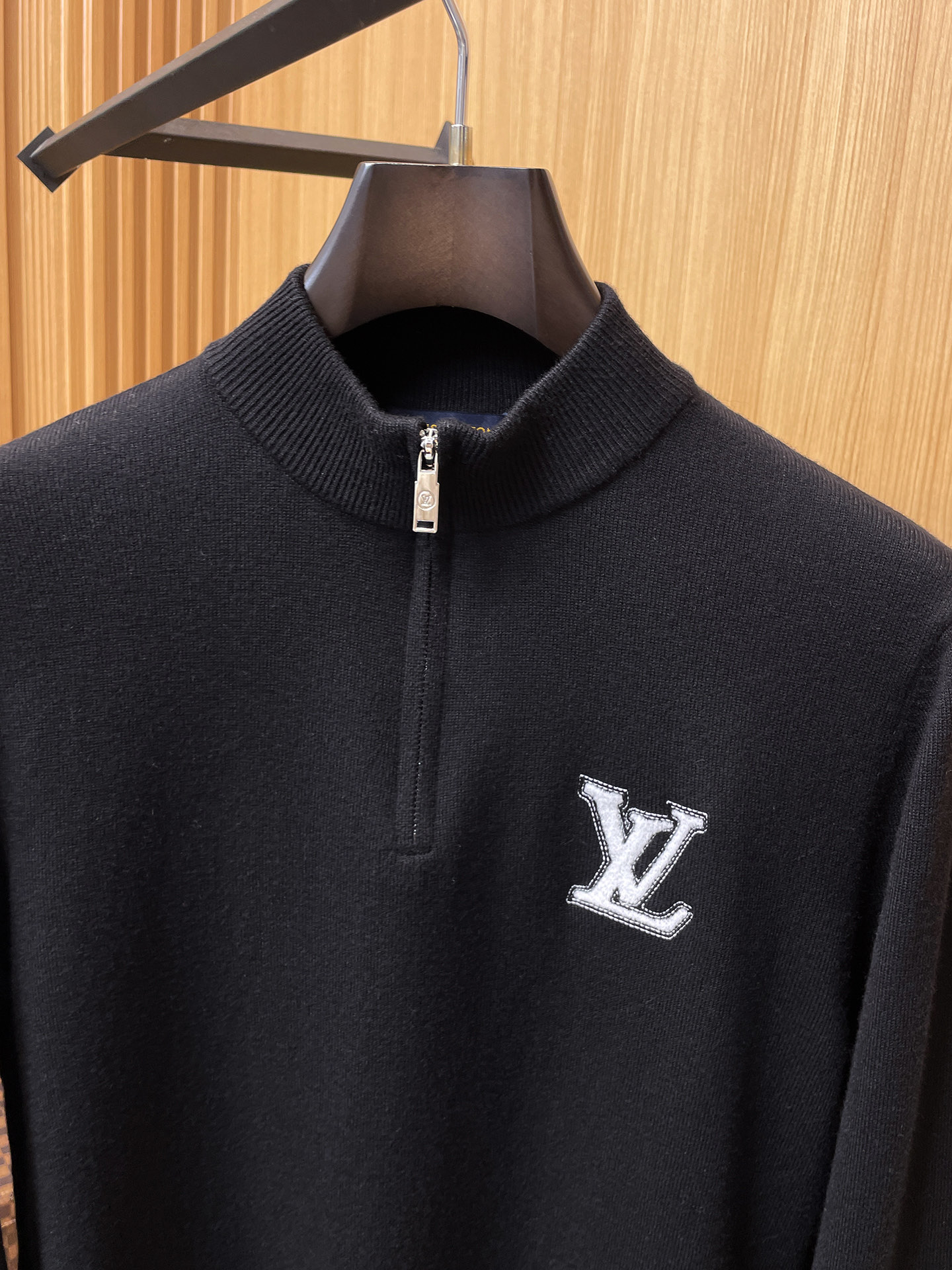 Louis Vuitton Male Basic Clothing Wool Black M-l-xxxl