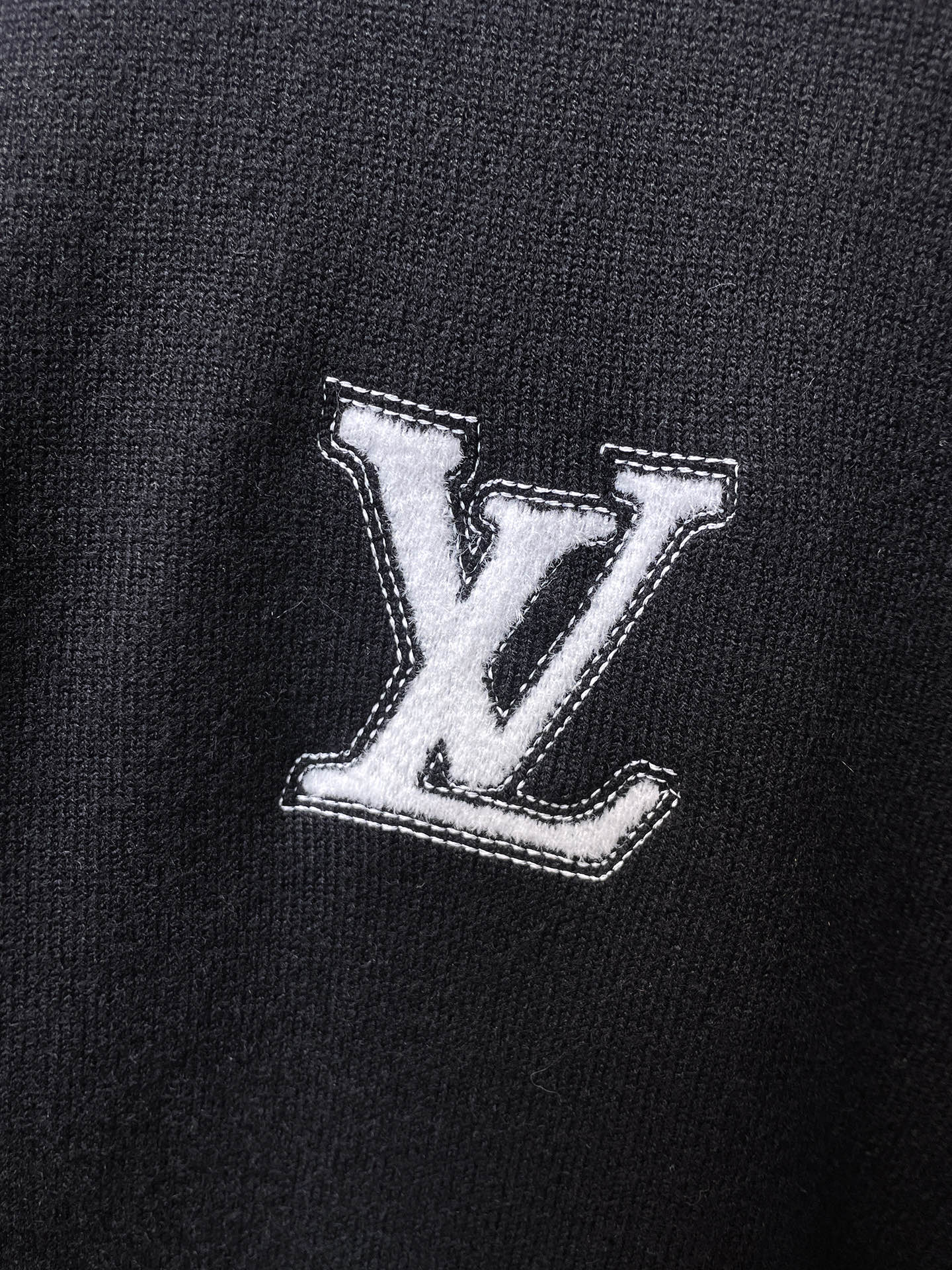 Louis Vuitton Male Basic Clothing Wool Black M-l-xxxl