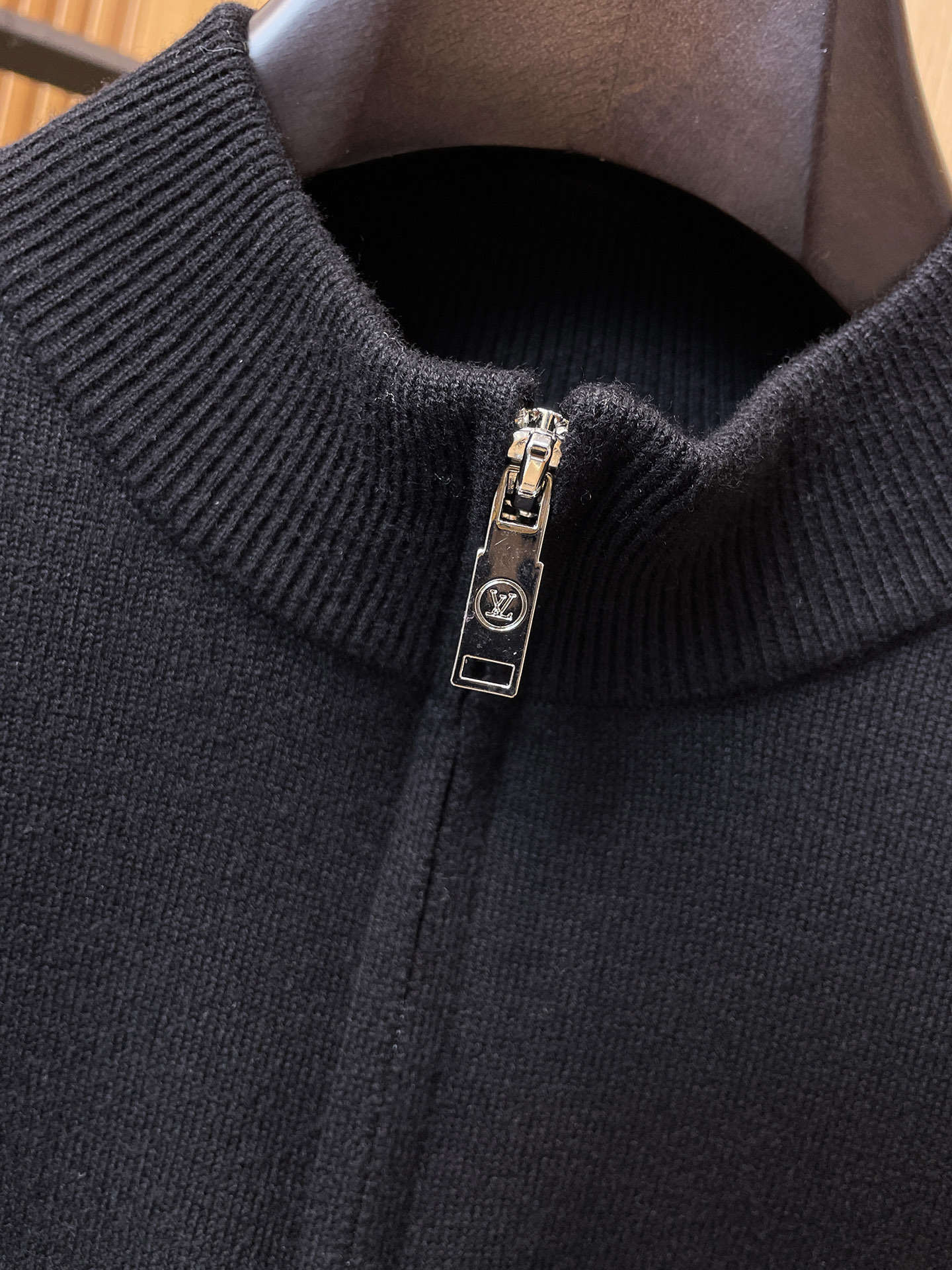 Louis Vuitton Male Basic Clothing Wool Black M-l-xxxl