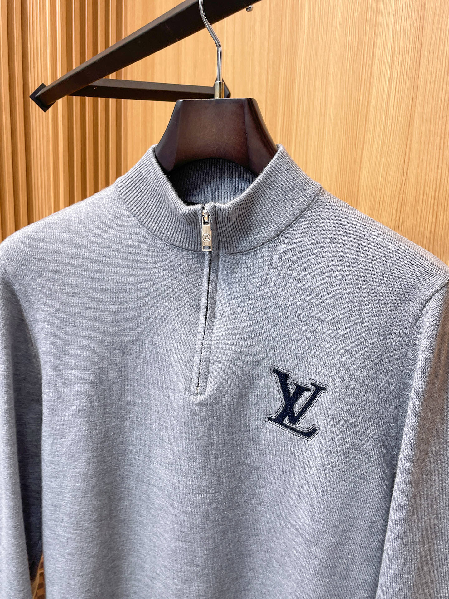 Louis Vuitton Male Basic Clothing Wool Black M-l-xxxl