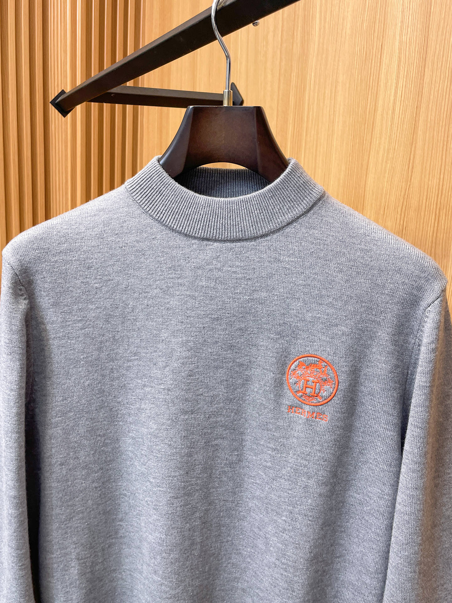 Hermès Male Basic Clothing Wool Black S-m-xxxl