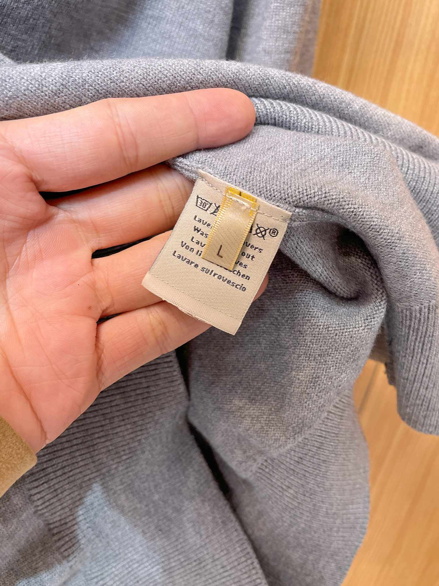 Hermès Male Basic Clothing Wool Black S-m-xxxl