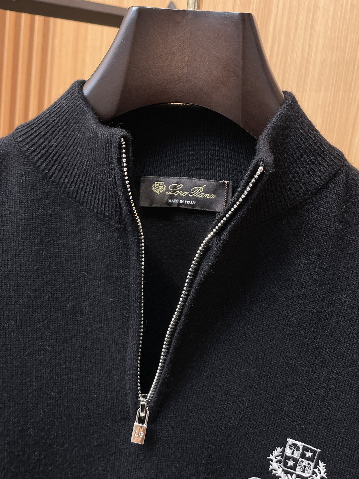 Loro Piana Basic Clothing Wool Black M-l-xxxl