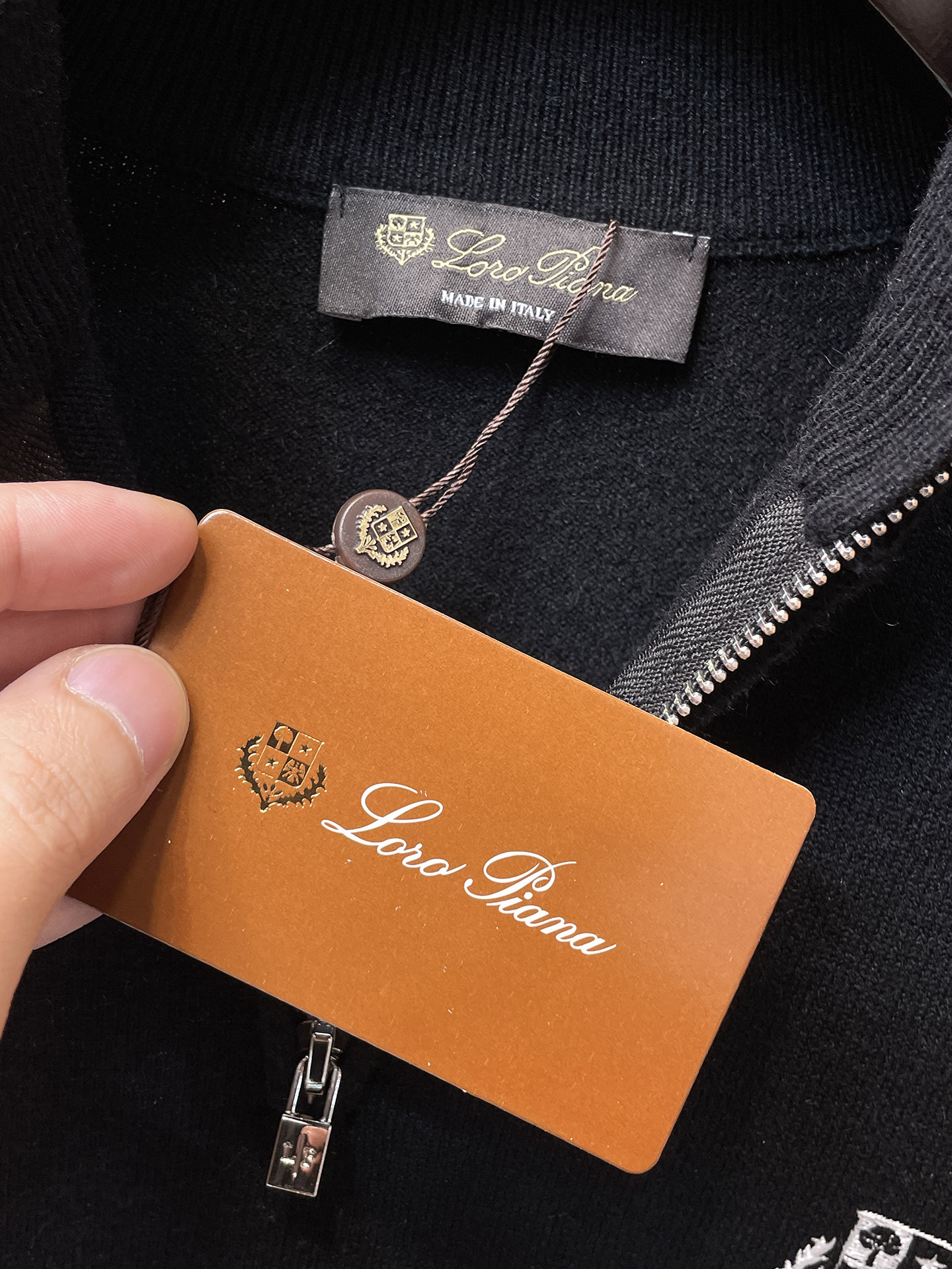 Loro Piana Basic Clothing Wool Black M-l-xxxl